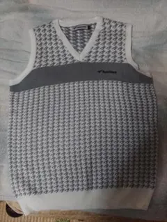 TOURSTAGE ハウンドトゥース ベスト L