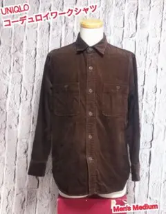 フォロー割 UNIQLO コーデュロイワークシャツ ユニクロ コーデュロイシャツ