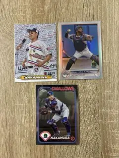 中村悠平 カード3枚セット　topps