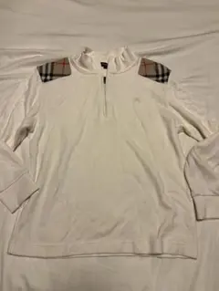 【used】Burberry バーバリー　ハーフジップトレーナー　150センチ