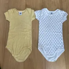 PETIT BATEAU ベビー肌着 2枚セット 12m