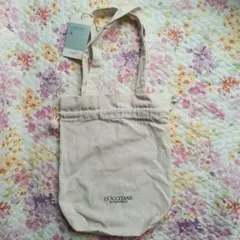 L'OCCITANE トートバッグ ホワイト キャンバス　♥新品未使用♥