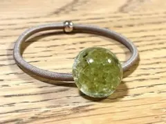 レジンヘアゴム　ハンドメイド　No.1194