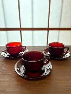 ヴィンテージ　アルコロック　カップ&ソーサー