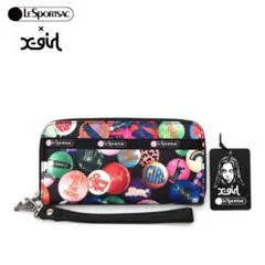 ✨新品タグ付 LeSportsac × X-girl 長財布 【入手困難】のサムネイル