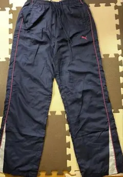 PUMA ネイビー ウインドブレーカー ジャージ