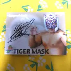 タイガーマスク　直筆サイン入　証明書付　限定50 BBM タイガーマスク 直筆サイン入 証明書付 限定50 BBM タイガー