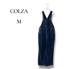 COLZA レディース　デニムオーバーオール　ブルー　Mサイズ　オールインワンのサムネイル