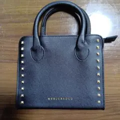 MERCURYDUO 黒ハンドバッグ