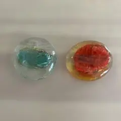 琉球ガラス　箸置き2個セット