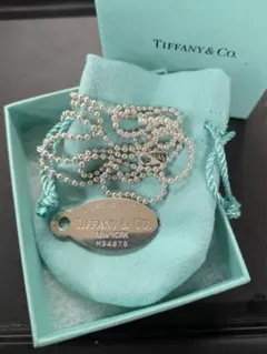 ティファニー リターン トゥ オーバルタグ ネックレス