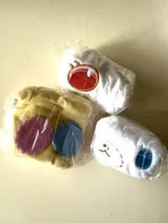 シュガーバニーズ 巾着 あおみみ ジュエルペット ふわふわ巾着 ルビー サフィー