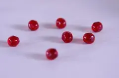 red クリアパーツ　アクセサリー材料