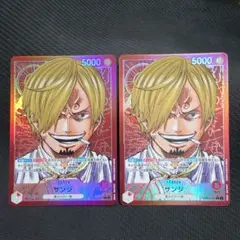 サンジ L パラレル(PRB-01新イラスト) PRB01-001　２枚　②