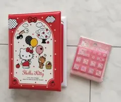 Hello Kitty シール帳　完成品　＆　タイルシールおすそ分け