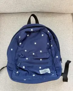 ブリーズ　星刺繍リュック　ネイビー　Sのサムネイル