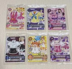 アイカツカード セブンイレブン 復刻アイカツ！カード ６種コンプリートセット