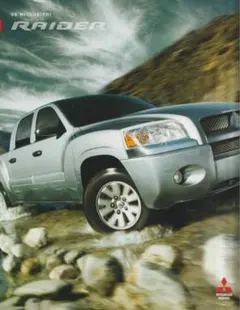 アメリカ仕様　Mitsubishi　2008年モデル　Raider　カタログのサムネイル
