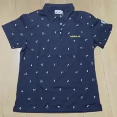 adidas レディース ゴルフウェア ポロシャツ ネイビー