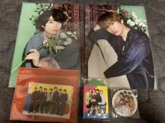 なにわ男子　クリアファイル　缶バッチ　メモ帳　ステッカー