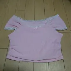 【ＸＬ】ピンク オフショルダー