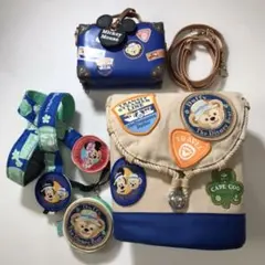 ディズニー　ダッフィー　一眼 カメラケース & デジカメケース