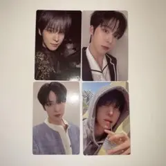 ateez in your fantasy 封入トレカ　ユノ　4枚
