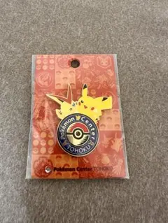 ポケモンセンタートウホクR ロゴピンズ ピカチュウ ビクティニ