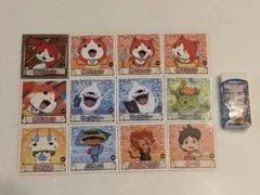 妖怪ウォッチ ステッカーセット 12枚　シール＋消しゴム付き未使用 プレゼント