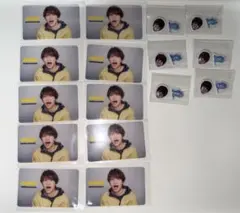 なにわ男子　ぷっくりシール　クリアソロカード　藤原丈一郎　まとめ売り