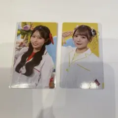 タワレコカフェ　注文特典トレカ　表参道限定　佐野愛花　古澤里紗