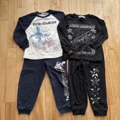 ポケモン パジャマ2セット 110cm 光るパジャマ
