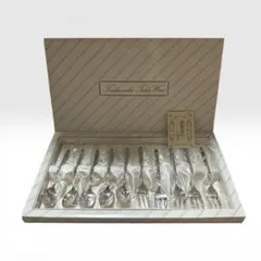 カトラリーセット スプーン5本 フォーク5本 シルバースプーン　銀製品