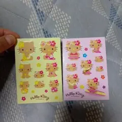 Hello Kitty キャラクターシール 2シートセット