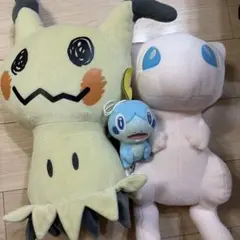 ポケモン ぬいぐるみ 3点セット ミミッキュ ミュウ