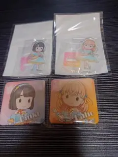 ラブライブ 蓮ノ空 セガラッキーくじ E賞 Ｆ賞 アクリルスタンド 缶バッジ