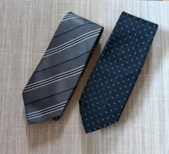 Perfect Suit Factory ネクタイ2本【ストライプ・ドット】