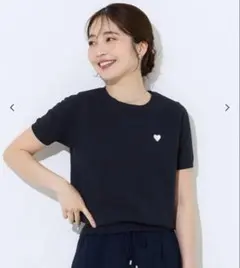 コカ シャリ感レーヨンロゴニットトップス