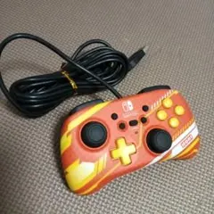 動作品！ホリパッドミニ メカニックレッド　スイッチ　コントローラ