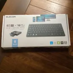 ELECOM Bluetooth 薄型キーボード