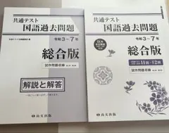 最新共通テスト 国語過去問題 総合版 本試験がといてあり、追試が解いてないです