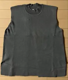 cocaニットベスト 背面スリット☆M