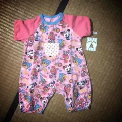 新生児ベビーロンパース3点セット