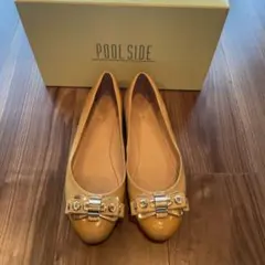 【未使用品】POOL SIDE フラットシューズ 36 バレエシューズ