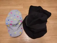 ディズニー ミッキー帽子2つ