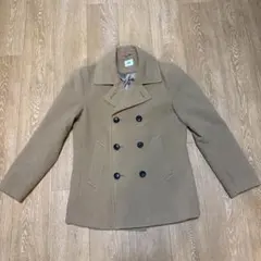 BROWN WEGO ダブル6ボタンコート ベージュ