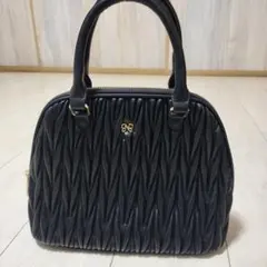 すみ様専用、INGNI ブラック プリーツデザイン トートバッグ