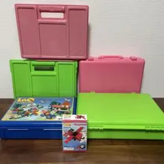 【匿名配送】LaQ 大量セット 収納ケース付き 知育玩具のサムネイル