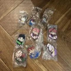 ※値下げ ダンダダン ガチャガチャ めじるし ラバーキーホルダーセット