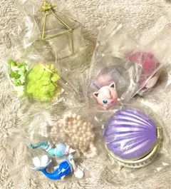 ポケモン　ロマンティックコレクション　リーメント　アシレーヌ　プリン　ニャオハ